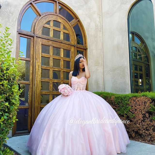 Elegant bride and on sale quinceanera