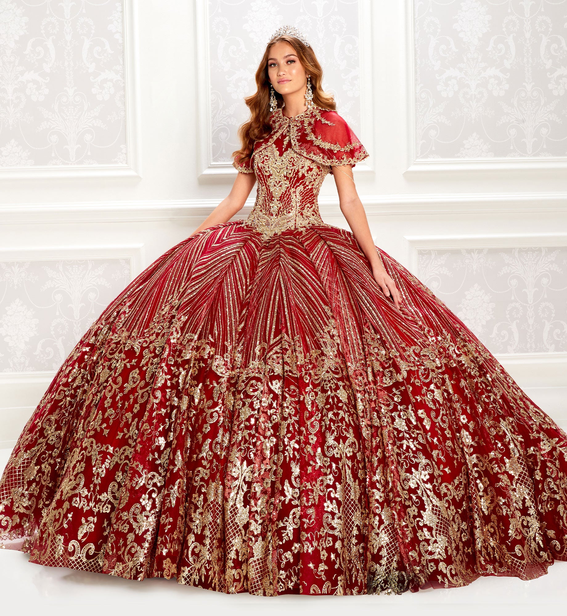 Royal maroon quinceanera dress with gold lace Elegant Bride and Quinceanera Royal maroon quinceanera dress with gold lace Elegant Bride and Quinceanera