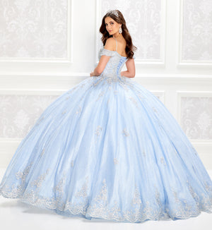 Princess-worthy glitter tulle quinceanera dress